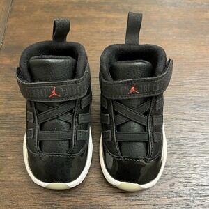 Nike Toddler KIDS AIR JORDAN RETRO 11 BLACK  Size 4C